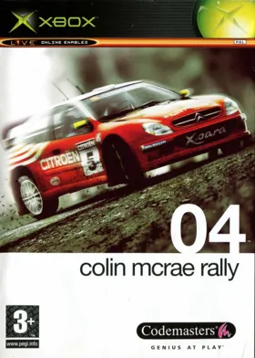 Colin McRae Rally 04 (USA) box cover front